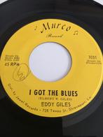EDDY GILES. I GOT THE BLUES. VG+ POPCORN OLDIES 45T, CD & DVD, Vinyles | Jazz & Blues, Blues, Utilisé, Enlèvement ou Envoi