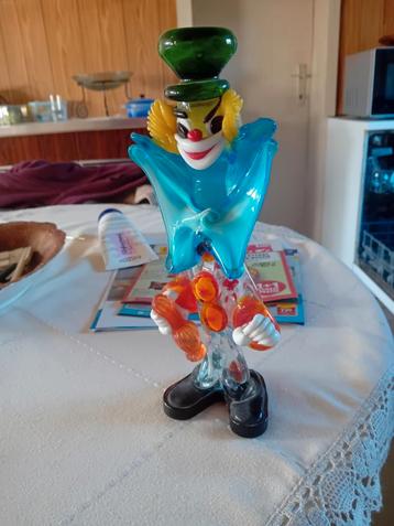 Clown murano glaswerk  beschikbaar voor biedingen