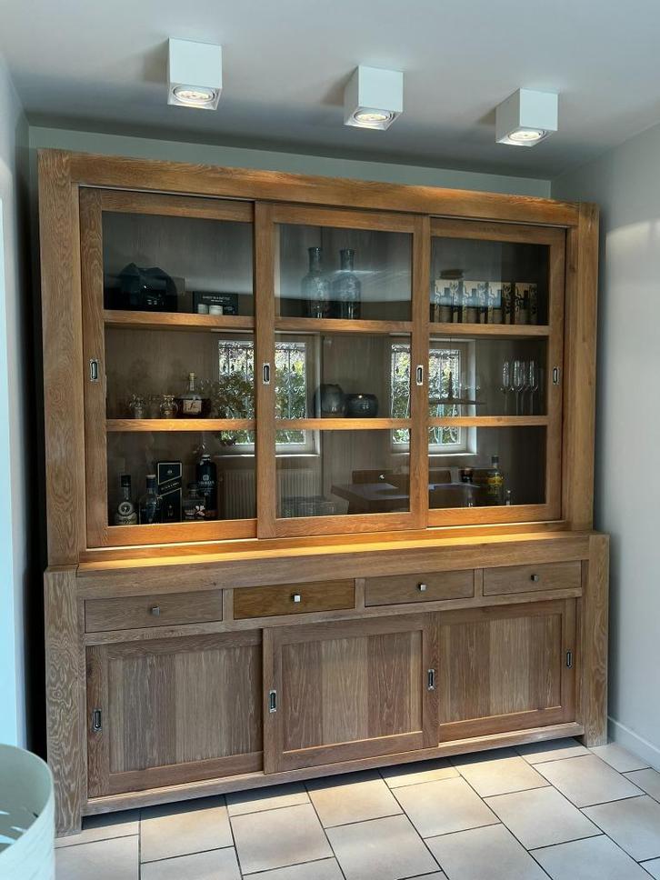 Buffetkast, Huis en Inrichting, Kasten | Buffetkasten, Zo goed als nieuw, 200 cm of meer, 200 cm of meer, 50 tot 75 cm, Met lade(s)