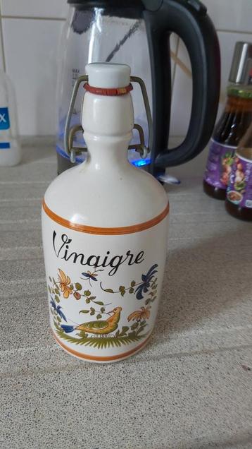Vintage "vinaigre" azijn beugelfles. beschikbaar voor biedingen