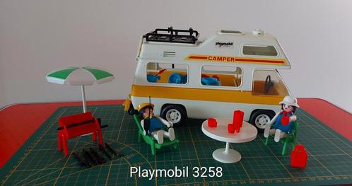 Lot vintage Playmobil kampeerders (PLL04), Kinderen en Baby's, Speelgoed | Playmobil, Gebruikt, Complete set, Ophalen of Verzenden