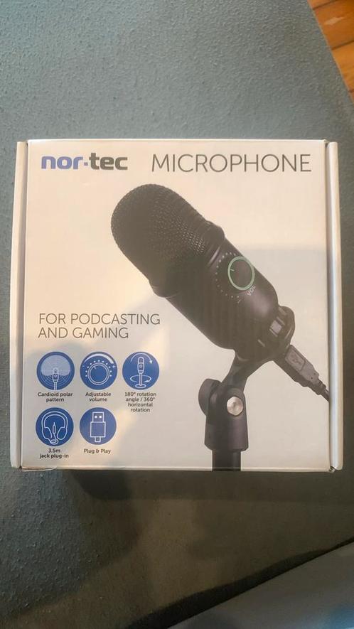 Nor-tec microfoon, Muziek en Instrumenten, Microfoons, Nieuw, Studiomicrofoon