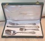 comme neuf Coffret 4 Pièces Orfèvrerie Frionnet François pla, Ophalen, Zilver