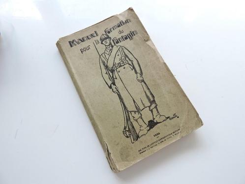 1932 BELGIË  OPLEIDINGSHANDLEIDING VOOR INFANTERISTEN, Verzamelen, Militaria | Tweede Wereldoorlog, Overige soorten, Verzenden