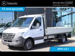 Mercedes-Benz Sprinter 519 CDI L2 OPEN LAADBAK 3.5T TREKHAAK, Auto's, 2548 kg, 4 cilinders, Wit, Mercedes-Benz