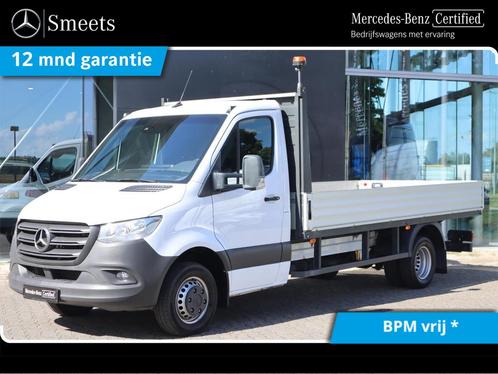 Mercedes-Benz Sprinter 519 CDI L2 OPEN LAADBAK 3.5T TREKHAAK, Auto's, Bestelwagens en Lichte vracht, Bedrijf, Te koop, Used 1. Bestelwagens met ervaring.