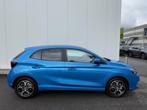 MG3 HEV Luxury, Auto's, MG, 4 cilinders, Blauw, Leder en Stof, 1490 cc