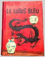 TINTIN "Le Lotus Bleu" EO B1/1946, Boeken, Stripverhalen, Eén stripboek, Ophalen of Verzenden, Gelezen, Hergé.