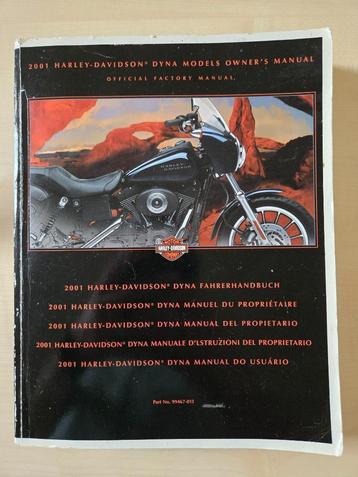 Harley-Davidson Dyna Models Owner’s Manual beschikbaar voor biedingen