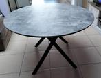 Table ronde style béton Zijlstra bv 5681/52, Huis en Inrichting, Tafels | Eettafels, Ophalen, Zo goed als nieuw
