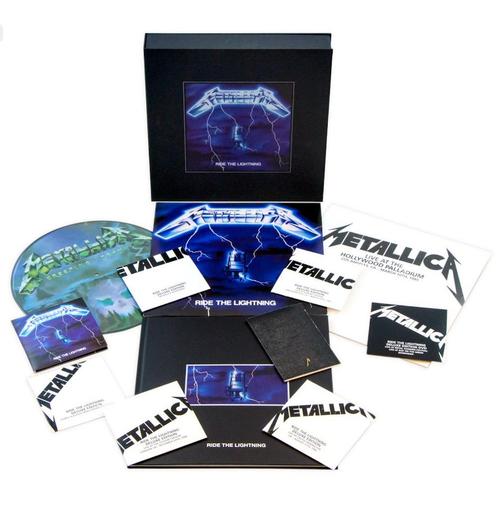 Vinyl 3LP+6Cd+Dvd Box Set Metallica Ride The Lightning NIEUW, CD & DVD, Vinyles | Pop, Neuf, dans son emballage, 2000 à nos jours