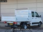Volkswagen Crafter 177pk Kipper Dubbel Cabine met Kist Trekh, Auto's, Start-stop-systeem, Stof, Euro 6, 4 cilinders