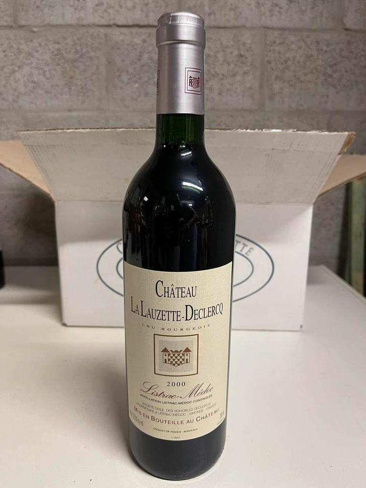 La Lauzette Declercq 2000, Verzamelen, Wijnen, Zo goed als nieuw, Rode wijn, Frankrijk, Ophalen
