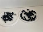 Parels glas rubberized zwart, Hobby en Vrije tijd, Ophalen of Verzenden, Nieuw, Kraal
