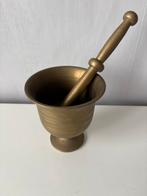 Koperen vijzel en stamper (11/10 cm), Antiek en Kunst, Ophalen of Verzenden, Koper