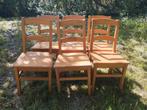 6 mooie herve stoelen in beuk met vernis behandeling, Antiek en Kunst, Ophalen