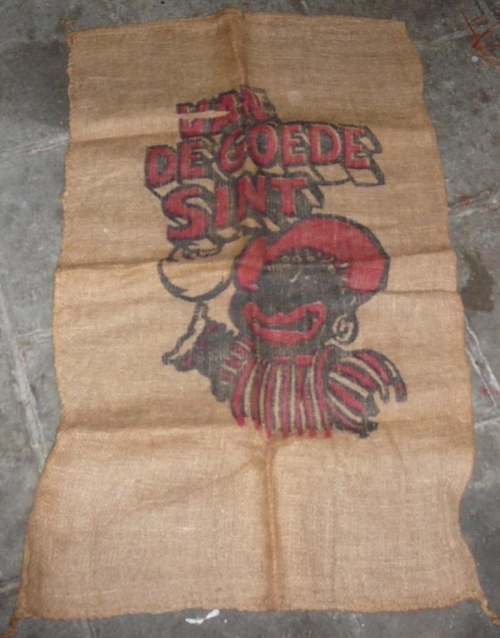 Jute zak Sinterklaas  (12), Diversen, Sinterklaas, Ophalen of Verzenden