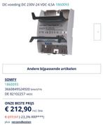 Alimentation DC Somfy DC 230V-24 VDC 4,5A, Comme neuf, Enlèvement ou Envoi