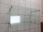 Table basse de salon moderne en verre, Comme neuf, Métal, 100 à 150 cm, 50 à 100 cm