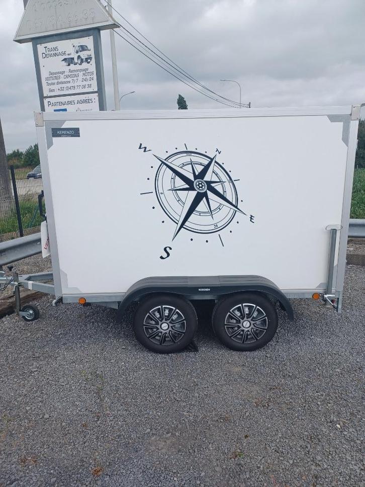 Aanhangwagen - 750 kg, Auto diversen, Aanhangers en Bagagewagens, Nieuw, Ophalen