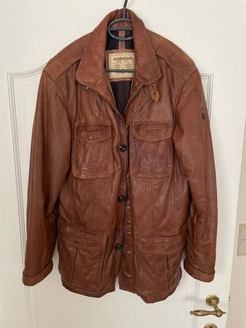 Milestone zacht-lederen jas  beschikbaar voor biedingen