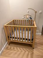 Parc bébé Bopita en bois, Kinderen en Baby's, Babyparken, Ophalen, Gebruikt, Wieltjes