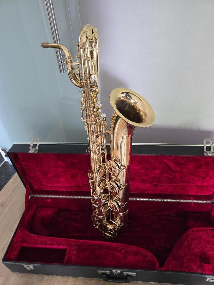 Selmer Bariton Sax  Mark VI, Muziek en Instrumenten, Blaasinstrumenten | Saxofoons, Zo goed als nieuw, Bariton, Met koffer, Ophalen