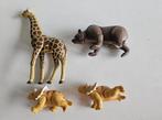 lot met vele Playmobil dieren, Enlèvement ou Envoi