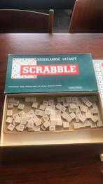 Scrabble met houten blokjes, Drie of vier spelers, Ophalen, Gebruikt