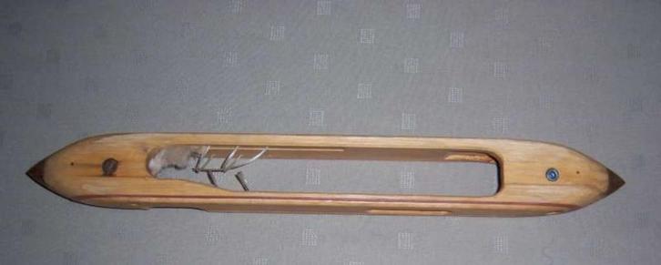 Oud schietspoel van weefgetouw, Antiek en Kunst, Curiosa en Brocante, Ophalen of Verzenden