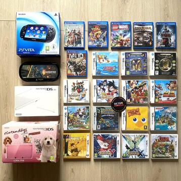 PS Vita/DS/3DS-consoles + spellen  beschikbaar voor biedingen