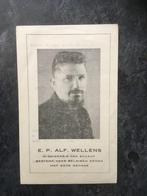 gebedsprent Wellens - pater missionaris van Scheut - Kongo, Verzamelen, Bidprentjes en Rouwkaarten, Ophalen of Verzenden