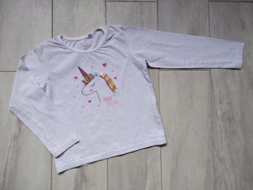 ✿ M104/110 - Longsleeve Lemon Beret unicorn beschikbaar voor biedingen