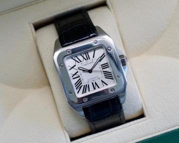 Cartier - Santos 100 XL (Ref.: 2656) FULL SET! beschikbaar voor biedingen