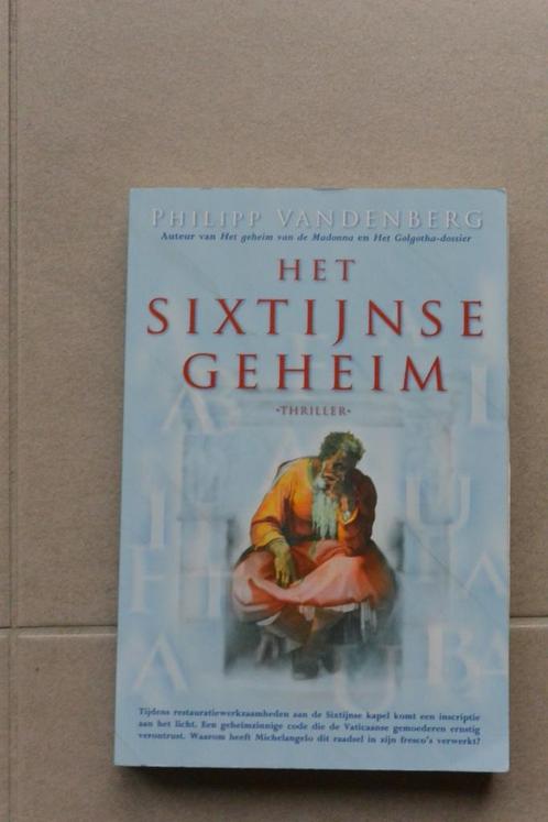 Trilogie Philipp VanDenBerg., Boeken, Thrillers, Nieuw, Ophalen of Verzenden