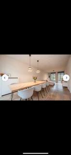 Tafel eik visgraat - op maat handgemaakt, Huis en Inrichting, Tafels | Eettafels, Ophalen, 100 tot 150 cm, Eikenhout, 200 cm of meer