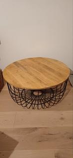 Salontafel rond mangohout, Huis en Inrichting, Tafels | Salontafels, Ophalen