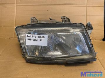 SAAB 9-3 1 YS3D Rechts koplamp 1998-2003 beschikbaar voor biedingen