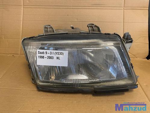 SAAB 9-3 1 YS3D Rechts koplamp 1998-2003, Auto-onderdelen, Verlichting, Saab, Gebruikt, Ophalen of Verzenden
