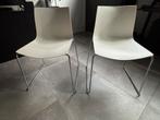 Set van 2 x witte design stoel Arper Catifa 46, Design, Enlèvement, Utilisé, Blanc