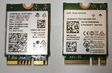 Laptop netwerkkaarten Wifi 5, Wifi 6 AX beschikbaar voor biedingen
