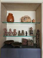 Collectie Afrikaanse beeldjes - schalen - stempels - kruiken, Ophalen of Verzenden, Zo goed als nieuw