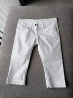 Witte capri broek van QS by Oliver, mt 38, Kleding | Dames, Broeken en Pantalons, QS by Oliver, Maat 38/40 (M), Ophalen of Verzenden