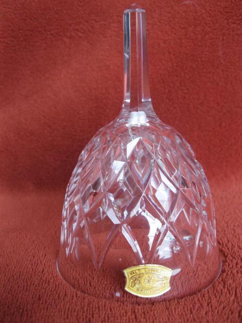 tafelbel Val Saint Lambert 12cm kristal, Antiek en Kunst, Antiek | Glaswerk en Kristal, Ophalen