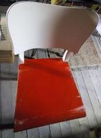 wit rode stoelen, Huis en Inrichting, Stoelen, Ophalen, Gebruikt, Overige kleuren, Vier