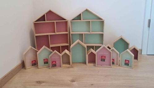 Lot de 10 maisons/cadres/étagères, Huis en Inrichting, Woonaccessoires | Wanddecoraties, Nieuw, Ophalen of Verzenden