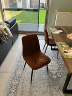 Eetkamertafel met 4 design stoelen, Huis en Inrichting, Ophalen, Gebruikt