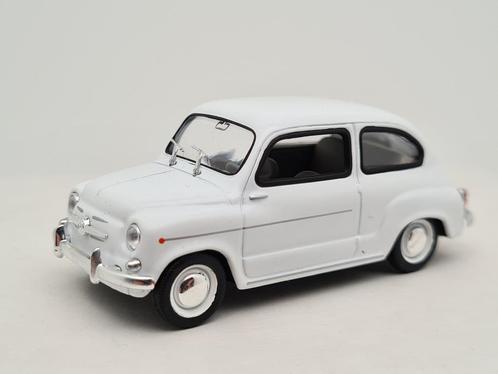 Fiat 600 D - Solido 1:43, Hobby en Vrije tijd, Modelauto's | 1:43, Zo goed als nieuw, Auto, Solido, Ophalen of Verzenden