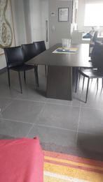 6 lederen stoelen bontempi linda, Comme neuf, Enlèvement, Cinq, Six Chaises ou plus, Modern