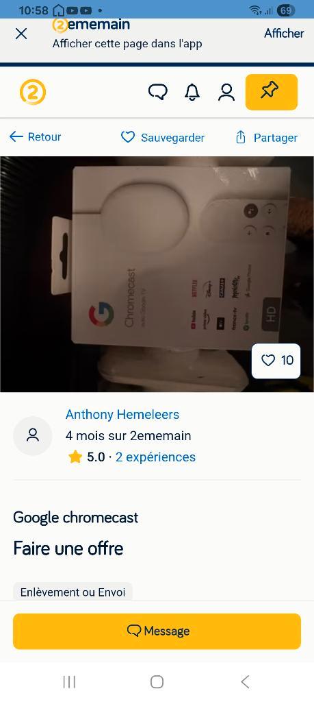 Chromecast, Audio, Tv en Foto, Mediaspelers, Ophalen